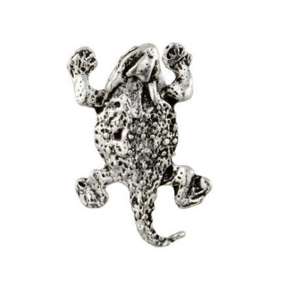 Picture of Pewter Hat Pin Horny Toad with Clutch, 17x27mm, Sold per pkg of 4