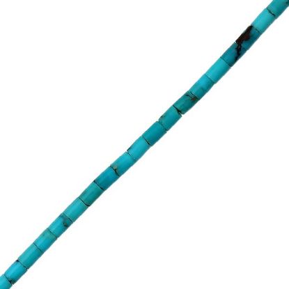 Picture of Kingman Turquoise Heishi 2mm, 22" Bead Strand
