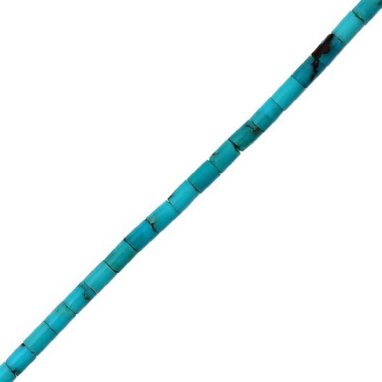 Picture of Kingman Turquoise Heishi 2mm, 22" Bead Strand