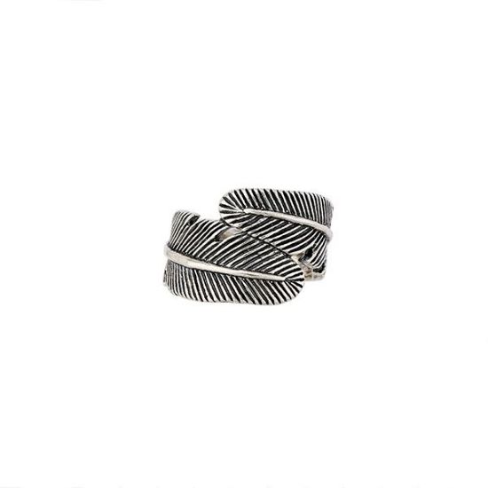 Picture of Sterling Silver Feather Ring, Size 7