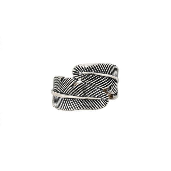 Picture of Sterling Silver Feather Ring, Size 9
