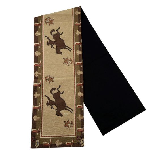 Picture of 13" x 72"Table Runner Cowboy