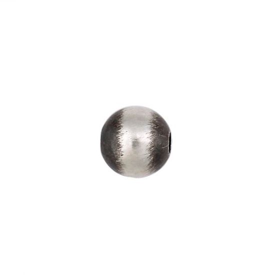 Picture of Sterling Silver Navajo Pearl Style by JCK, 5mm Seamless Soft Bead