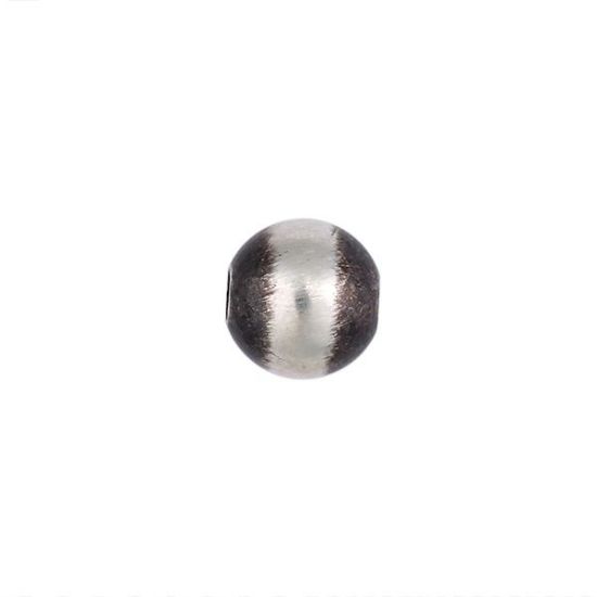 Picture of Sterling Silver Navajo Pearl Style by JCK, 7mm Seamless Soft Bead