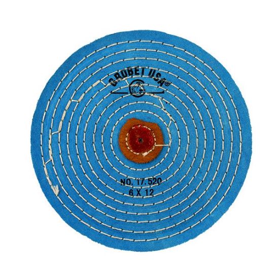 Picture of Blue Razoredge Buffing Wheel, 6" Diameter, 12 ply