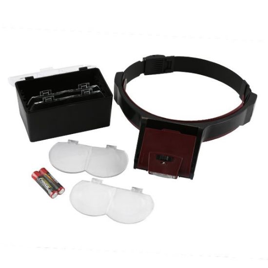 Picture of Visor Magnifier W/3 Lens & LED
