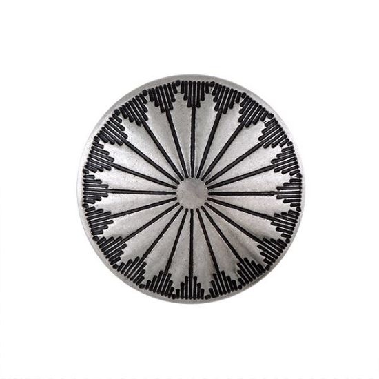 Picture of Nickel Silver Navajo 30mm Concho with Loop