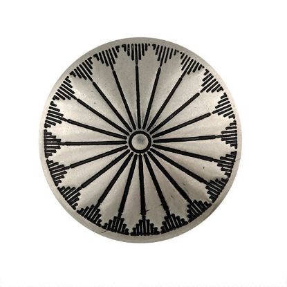 Picture of Nickel Silver Navajo 37mm Concho with Loop