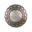 Picture of Nickel Silver Shield 37mm Concho with Loop