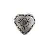 Picture of Nickel Silver Heart Sun 22mm Concho with Loop