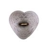 Picture of Nickel Silver Traditional Heart 17mm Concho with Loop