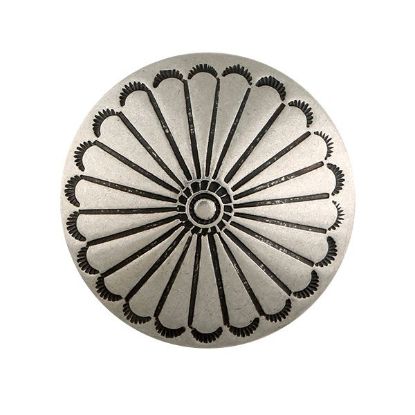 Picture of Nickel Silver Pearl 37mm Concho with Loop