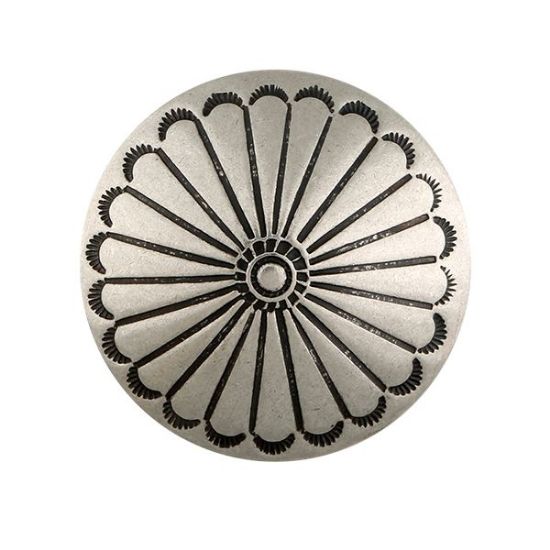 Picture of Nickel Silver Pearl 37mm Concho with Loop