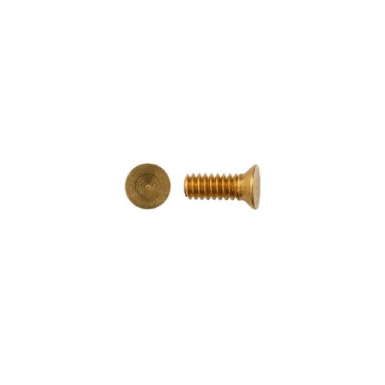 Picture of Brass Chicago Flat Head Screw Only, 1/4"