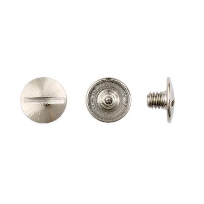 Picture of Nickel Plated Chicago Screw Only, 8/32" x 3/16"