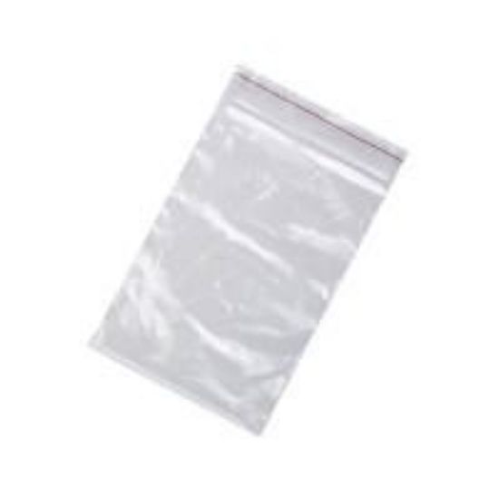 Picture of Minigrip Premium Red Line Reclosable Zipper Bags, 4 Mil, 4" x 6", Sold per pkg of 100