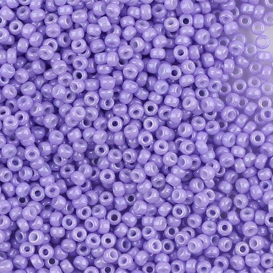 Picture of Opaque Lilac Seed Bead #419C / Size 11<br />Approximately 25 Grams