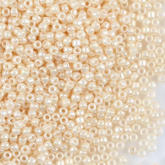 Picture of Opaque Lustre Seed Bead #421A / Size 11<br />Approximately 25 Grams