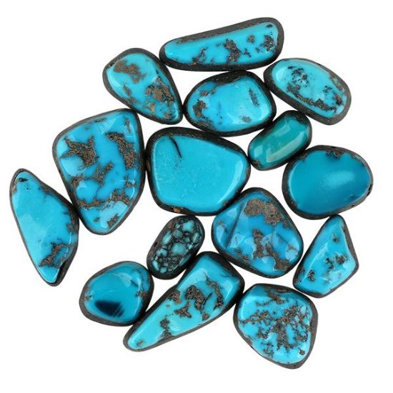 Picture of Natural Blue Sleeping Beauty Cabochons