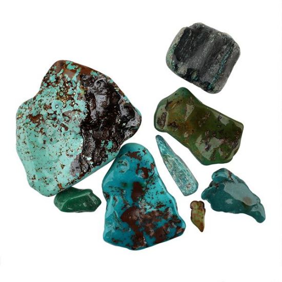 Picture of Chinese Blue Turquoise Rough