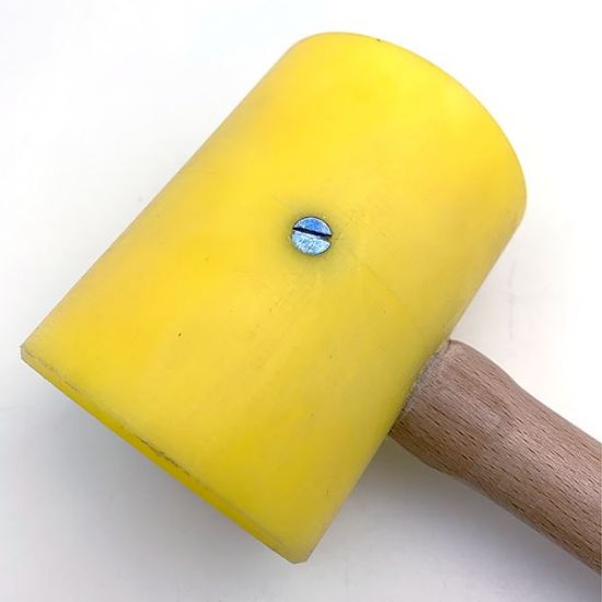 Picture of Yellow Super Plastic Mallet, 10oz - 2-1/2" 