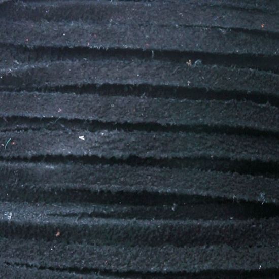 Picture of Black Suede Lace 3mm<br />Sold per 20-yard spool