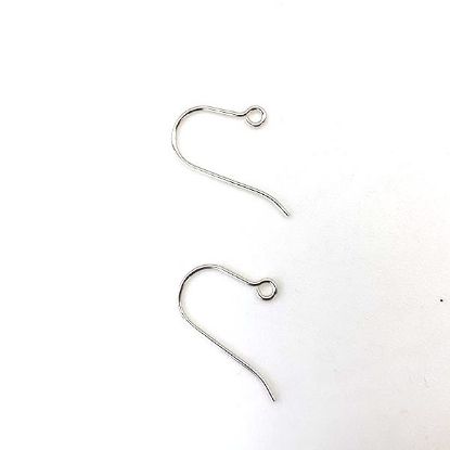 Picture of Sterling Silver French Ear Wire with loop, 0.030"