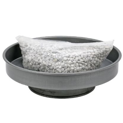 Picture of Annealing 12" Pan, with 2-1/2 lbs of Pumice