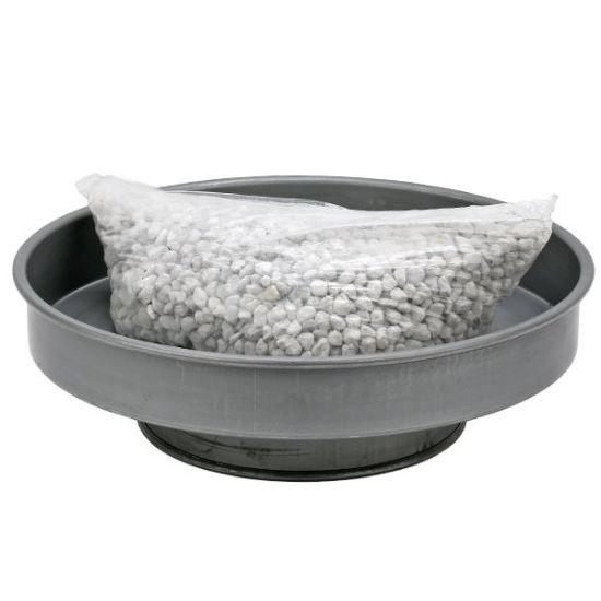 Picture of Annealing 12" Pan, with 2-1/2 lbs of Pumice