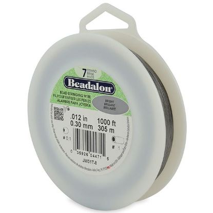 Picture of Beadalon Wire 7 Strand .012 Inch 1000 Feet
