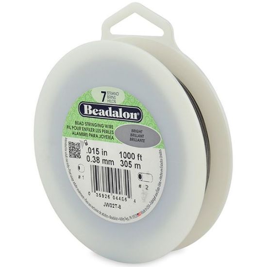 Picture of Beadalon Wire 7 Strand .015 Inch 1000 Feet