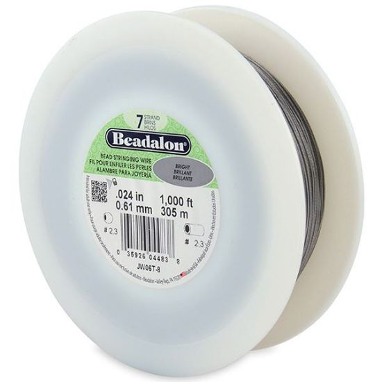 Picture of Beadalon Wire 7 Strand .024 Inch 1000 Feet