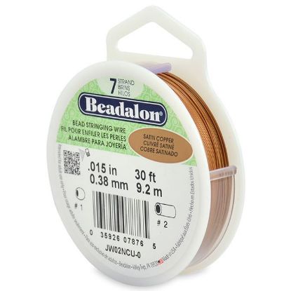 Picture of Beadalon Copper Wire 7 Strand .015 Inch 30 Feet