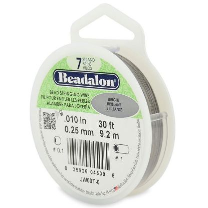 Picture of Beadalon Wire 7 Strand .010" 30 Feet