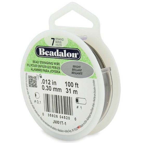 Picture of Beadalon Wire 7 Strand .012 Inch 100 Feet