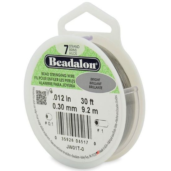 Picture of Beadalon Wire 7 Strand .012 Inch 30 Feet