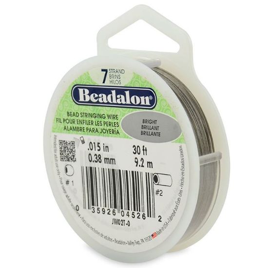 Picture of Beadalon Wire 7 Strand .015 Inch 30 Feet