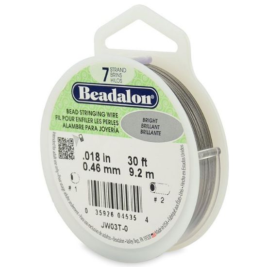 Picture of Beadalon Wire 7 Strand .018 Inch 30ft