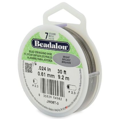 Picture of Beadalon Wire 7 Strand .024 Inch 30ft