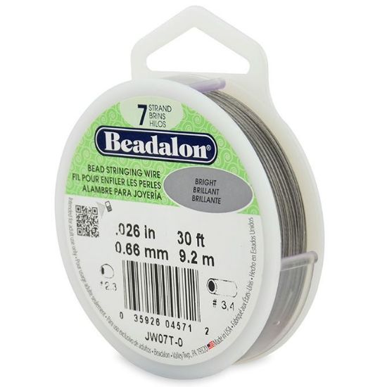 Picture of Beadalon Wire 7 Strand .026 Inch 30 Feet