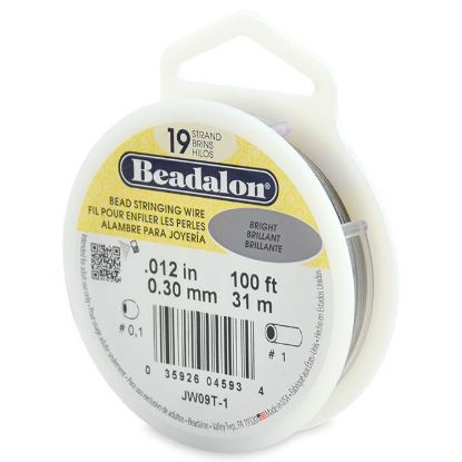 Picture of Beadalon Wire 19 Strand .012 Inch 100 Feet