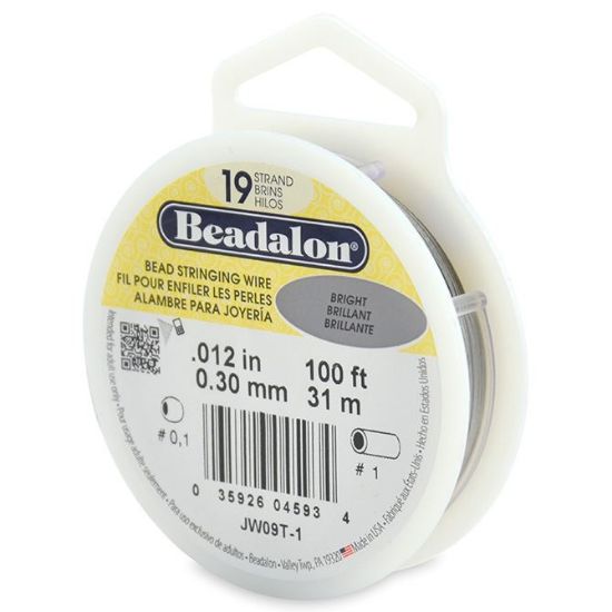 Picture of Beadalon Wire 19 Strand .012 Inch 100 Feet