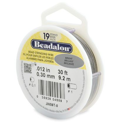 Picture of Beadalon Wire 19 Strand .012 Inch 30 Feet