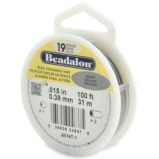 Picture of Beadalon Wire 19 Strand .015 Inch 100 Feet