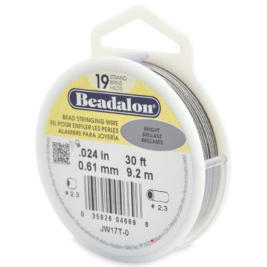 Picture of Beadalon Wire 19 Strand .024 Inch 30ft