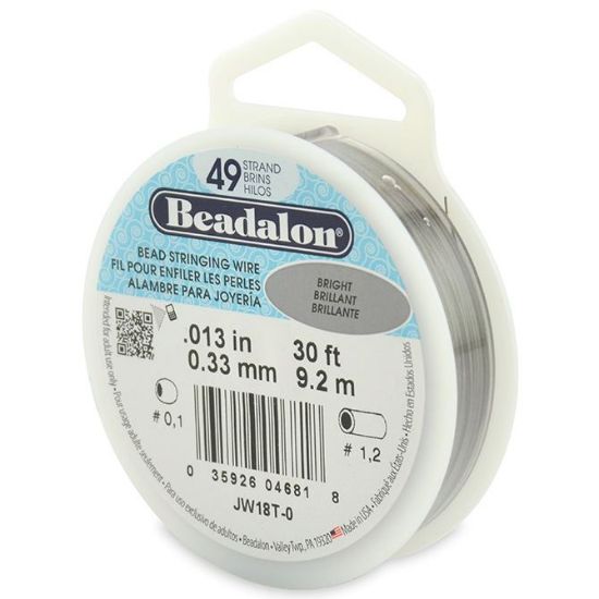 Picture of Beadalon Wire 49 Strand .013 Inch 30 Feet