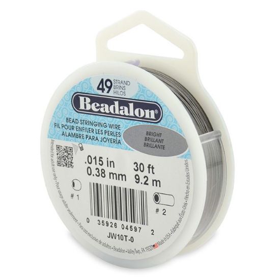 Picture of Beadalon Wire 49 Strand .015 Inch  30 Feet