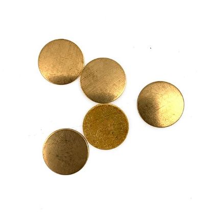 Picture of Disc Red Brass, 24 Gauge, 9/16 Inch