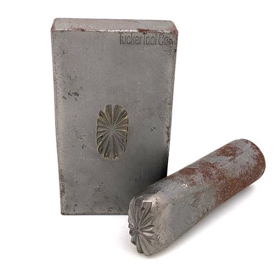 Picture of Tucker Tool, 7/16" x 1-1/8" Oval 2-Piece Die