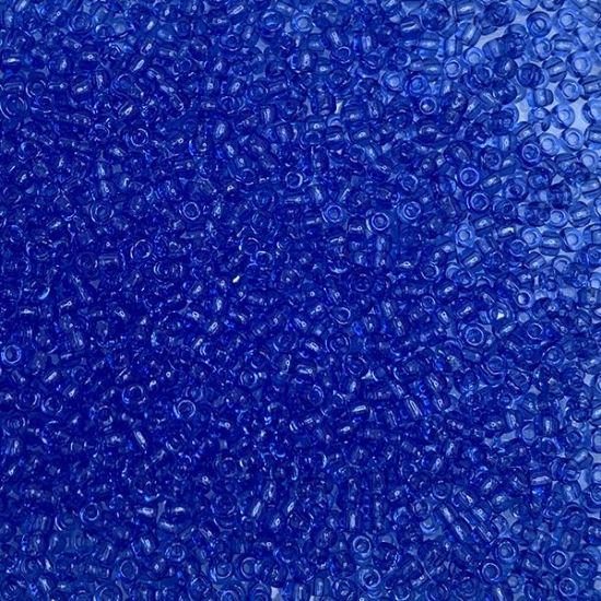 Picture of Size 11 Japanese Seed Beads, Transparent (#150), Approximately 25 Grams